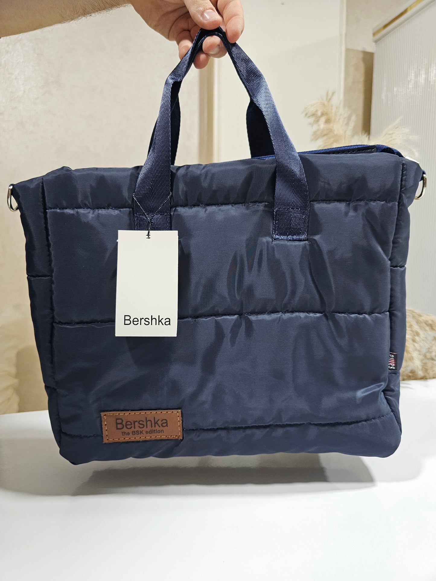 Navy Bershka Bag