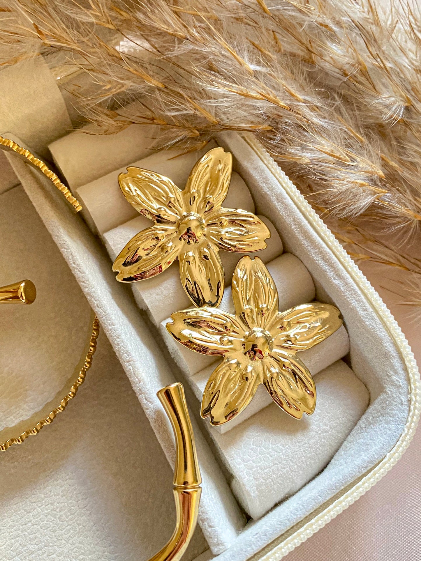 Vintage Flower Earrings