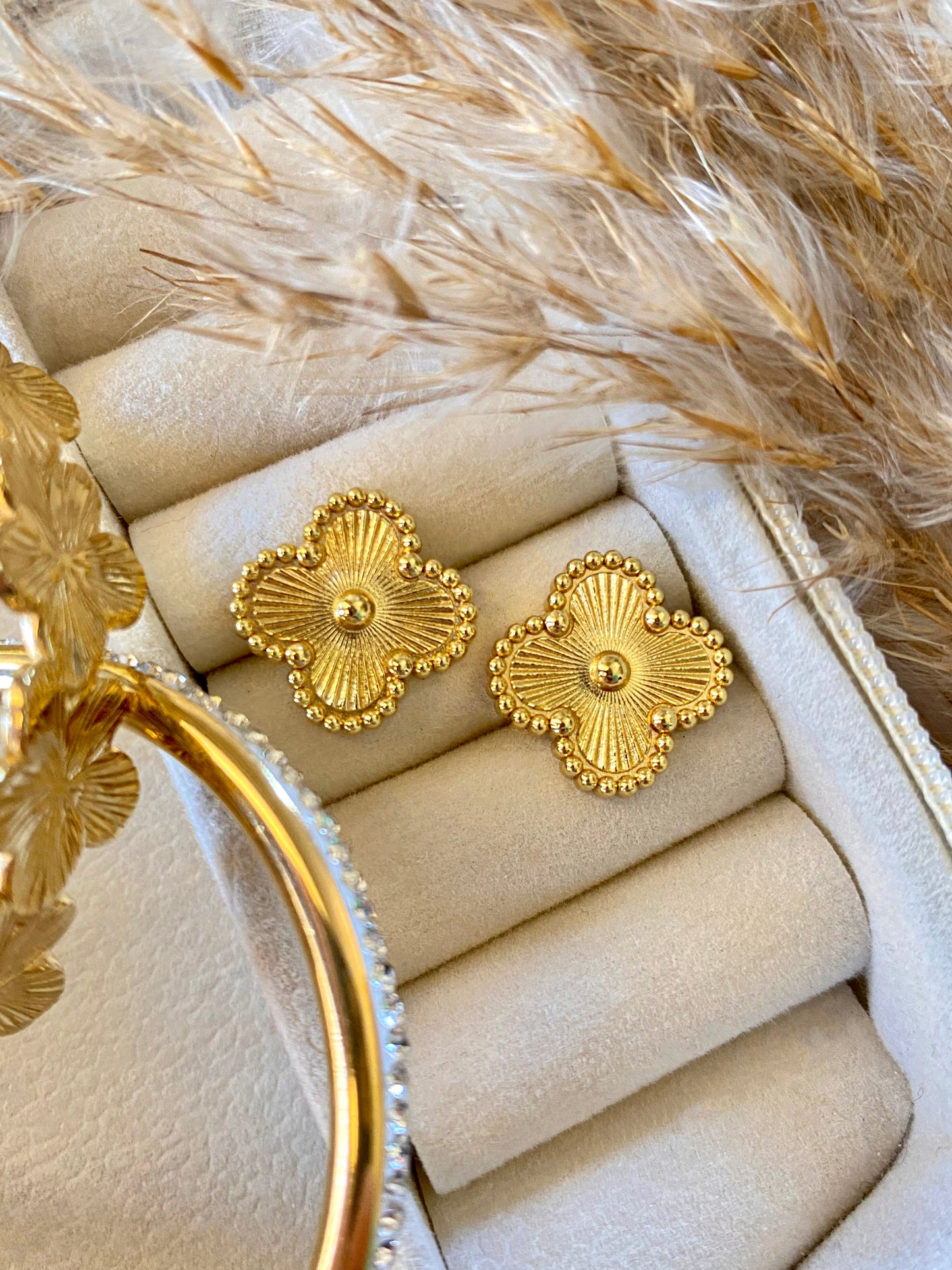 Gold Van Cleef Earrings
