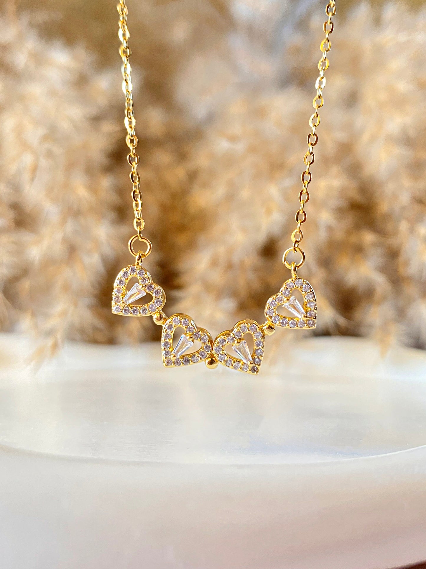 Magnetic Hearts Necklace