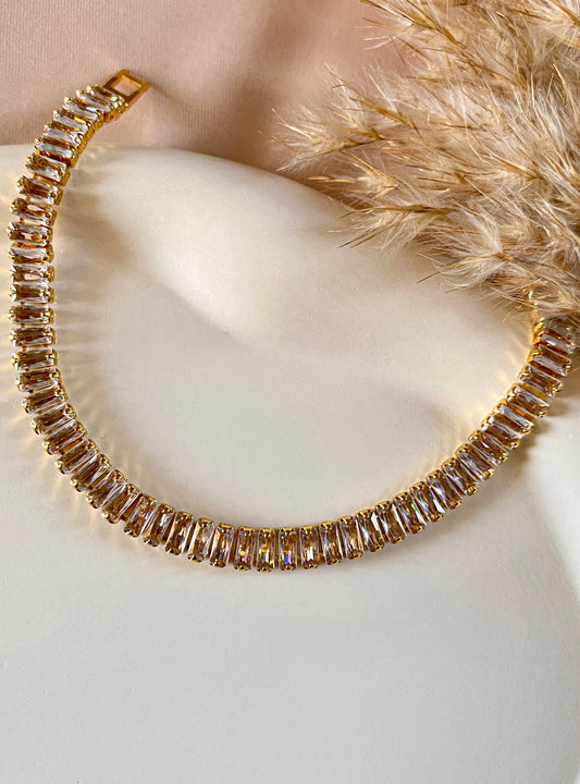Gold Baguette Bracelet