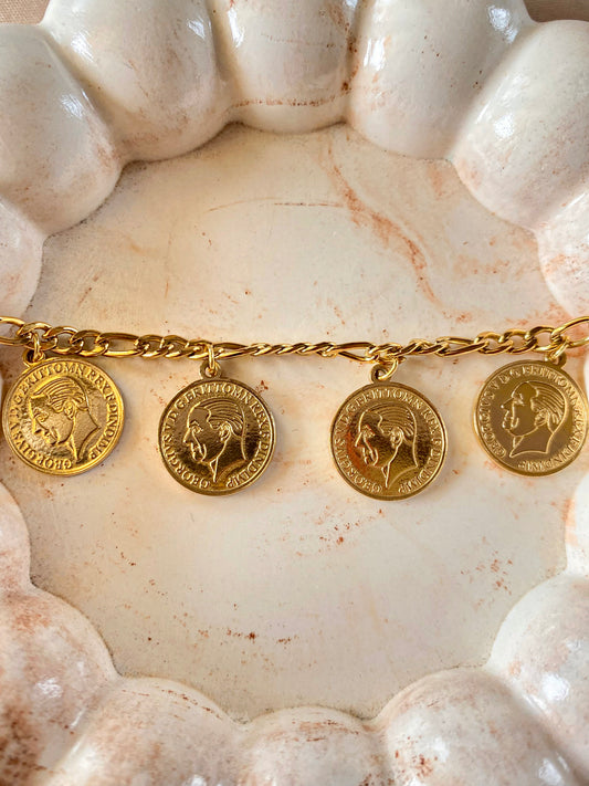 Gold Coins Bracelet