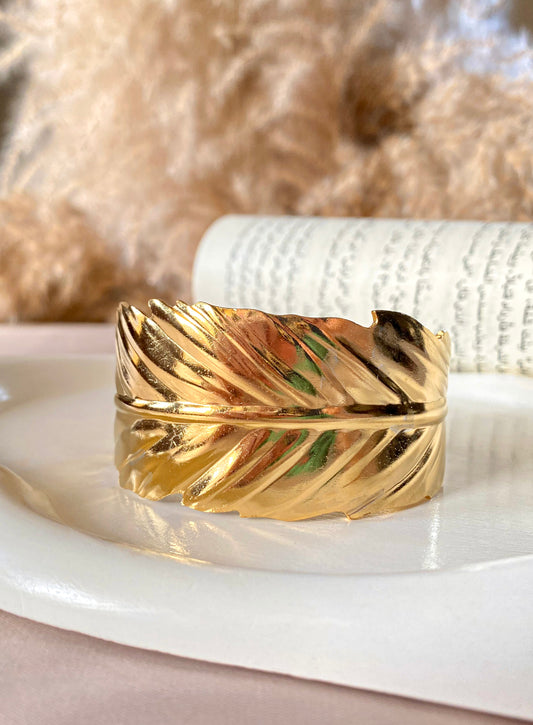 Vintage Feather Cuff