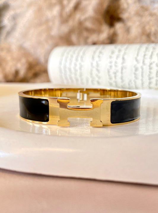 Black Hermes Bracelet
