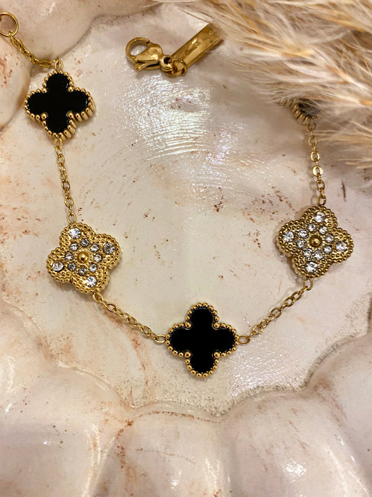 Black Van Cleef Straus Bracelet
