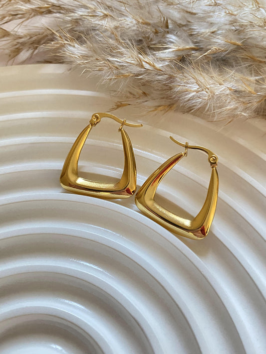 Golden Whisper Earrings