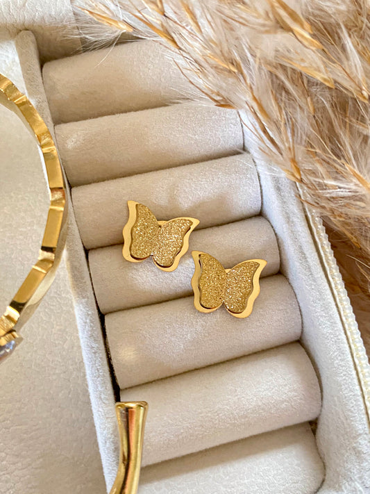 Mini Butterfly Earrings