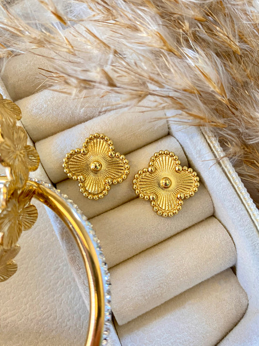 Gold Van Cleef Earrings