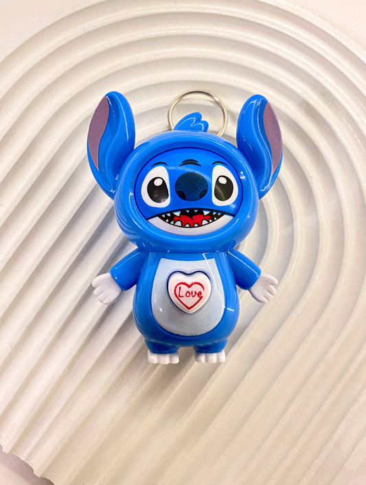 Blue Stitch Keychain