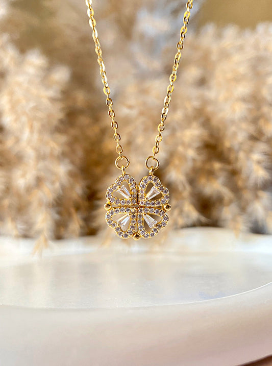 Magnetic Hearts Necklace