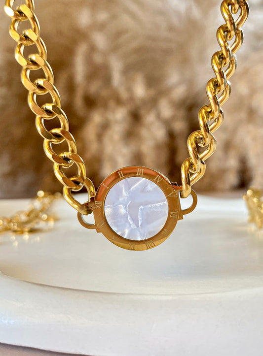 Double Face Chain Bulgari Necklace