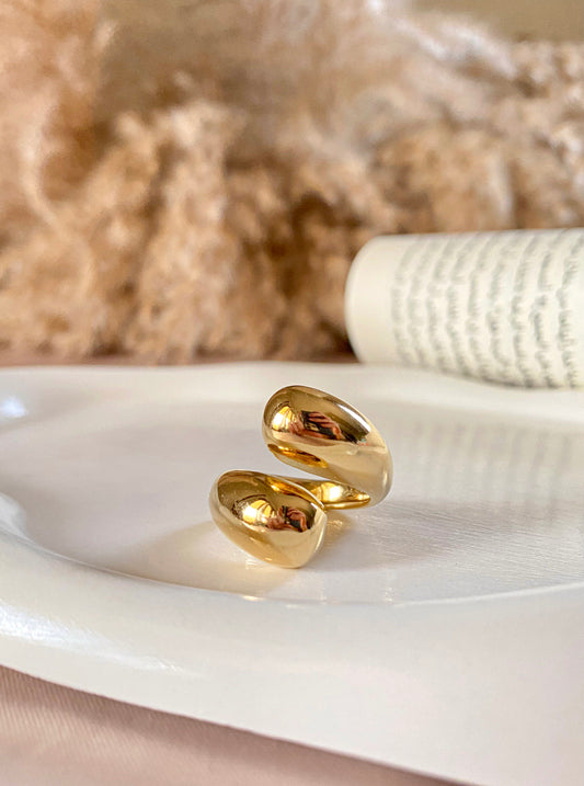 Gold Cuff Ring