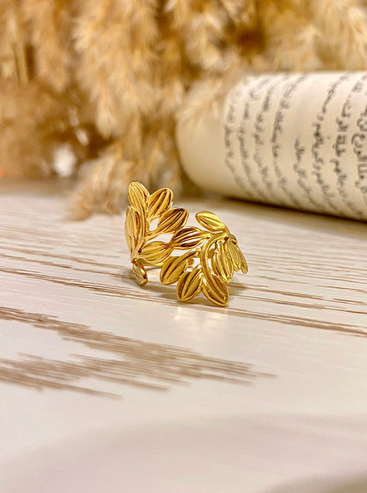 Olive Leaf Ring